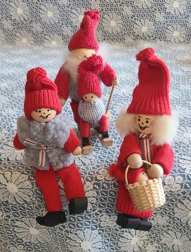 Vintage ljungstroms tomte - vintage,